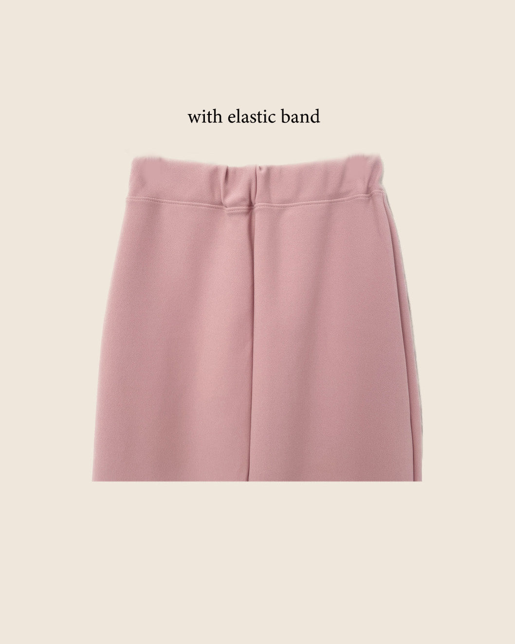H-Line Banding Long Skirt