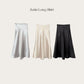 Satin Long Skirt