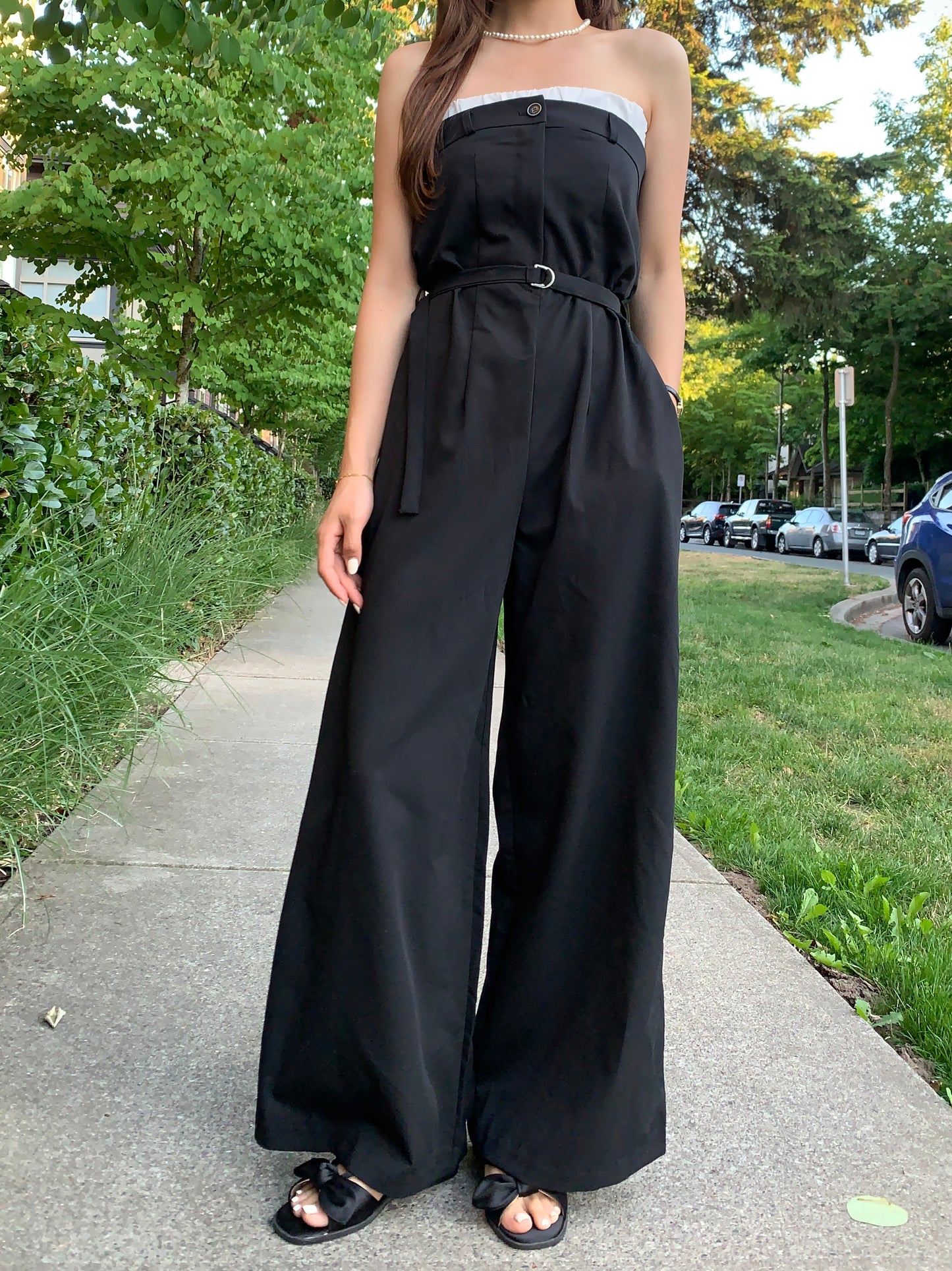 Two-tone Jumpsuits