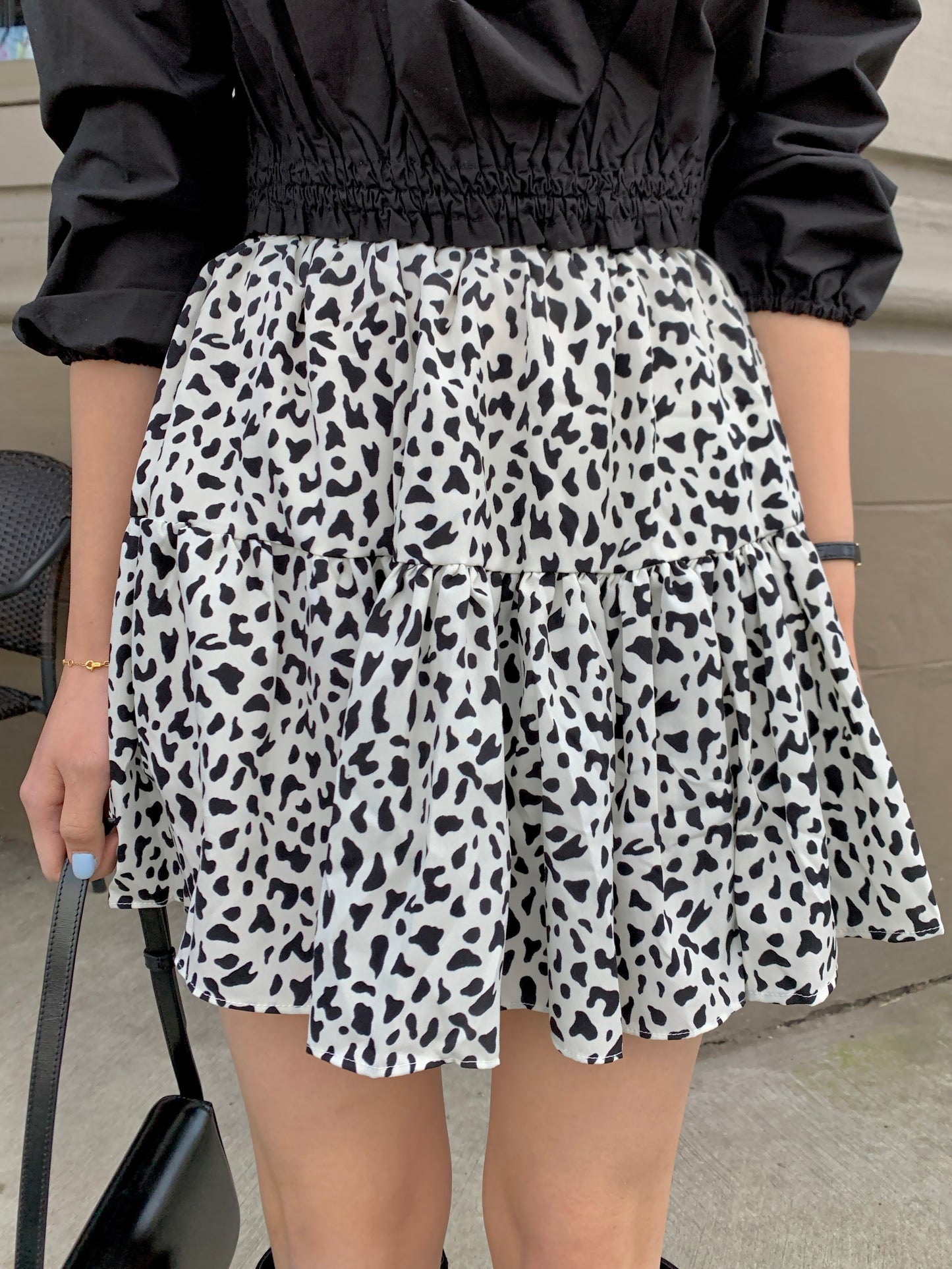Leopard Mini Skirt-pants