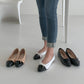 (3 Color) Two-tone Flat Shoes